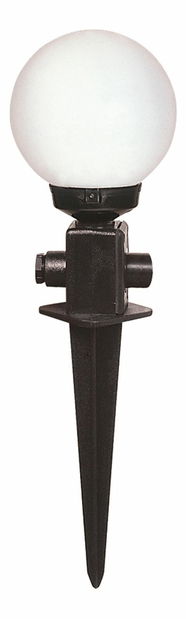 Iluminat de perete pentru exterior Wesley (Negru + alb)