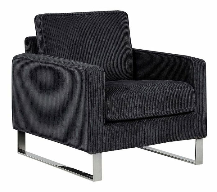 Kreslo VINOD (čierna) (menčester)