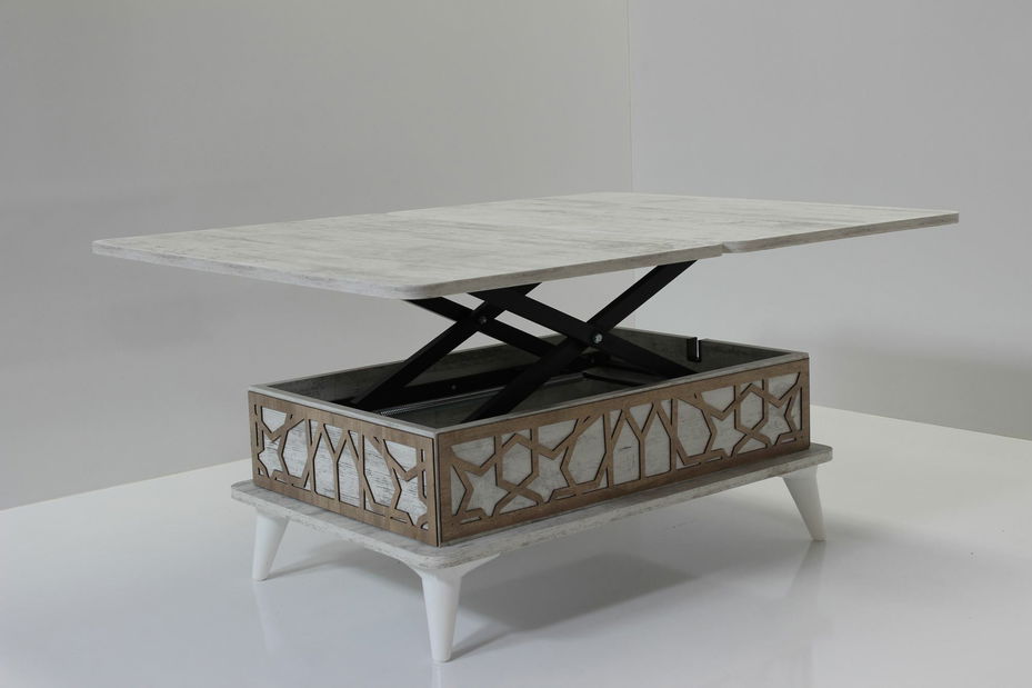 Konferenčný stolík Adie (Biela)