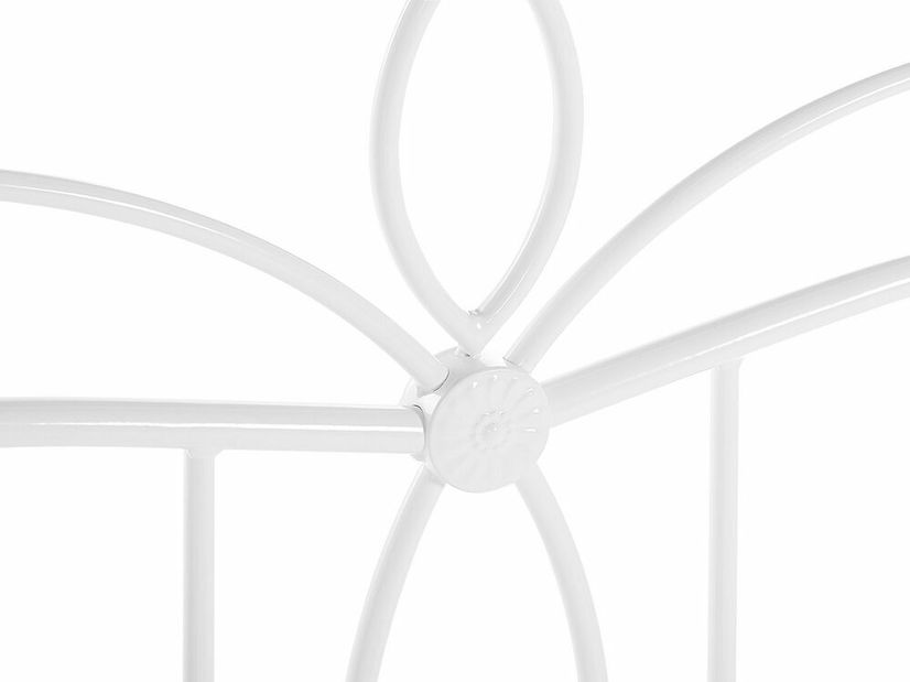 Bračni krevet 180 cm ANTALIA (s podnicom) (bijela)