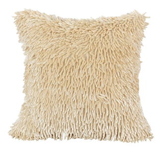 Dekoratív párna 50X50 cm Shaggy (krém) (1 db.)