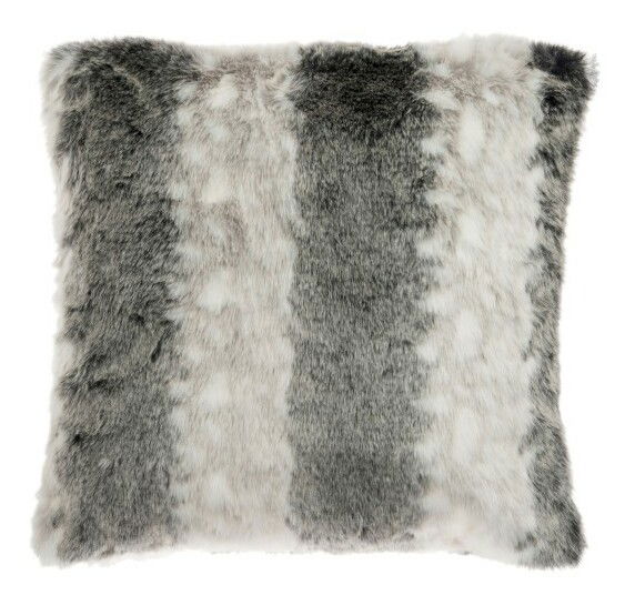 Vankúš Jolipa (45x45x5cm) (Sivá + Biela)