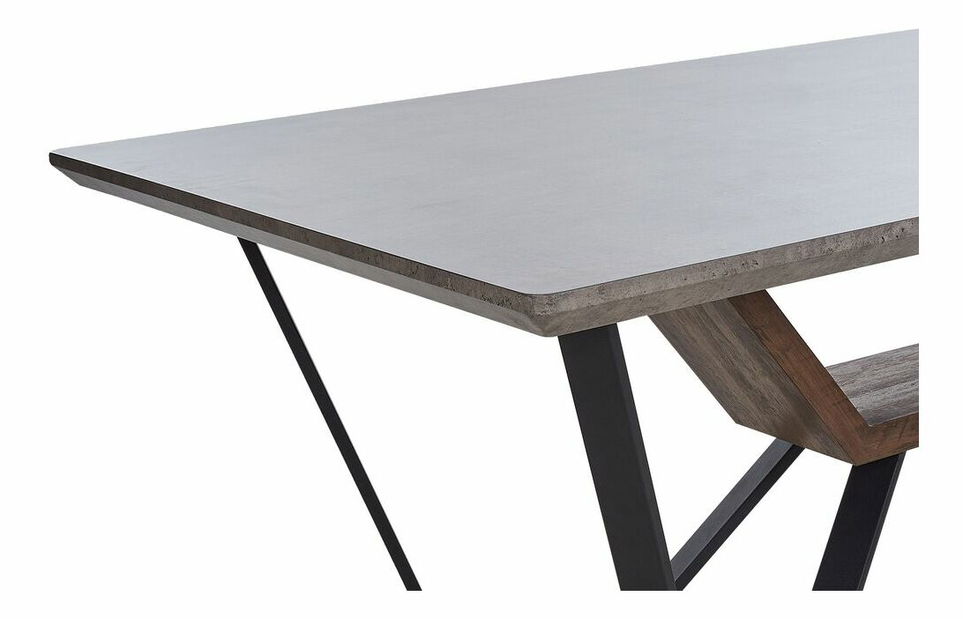 Jedálenský stôl Baltasar (sivá) (pre 8 a viac osôb)