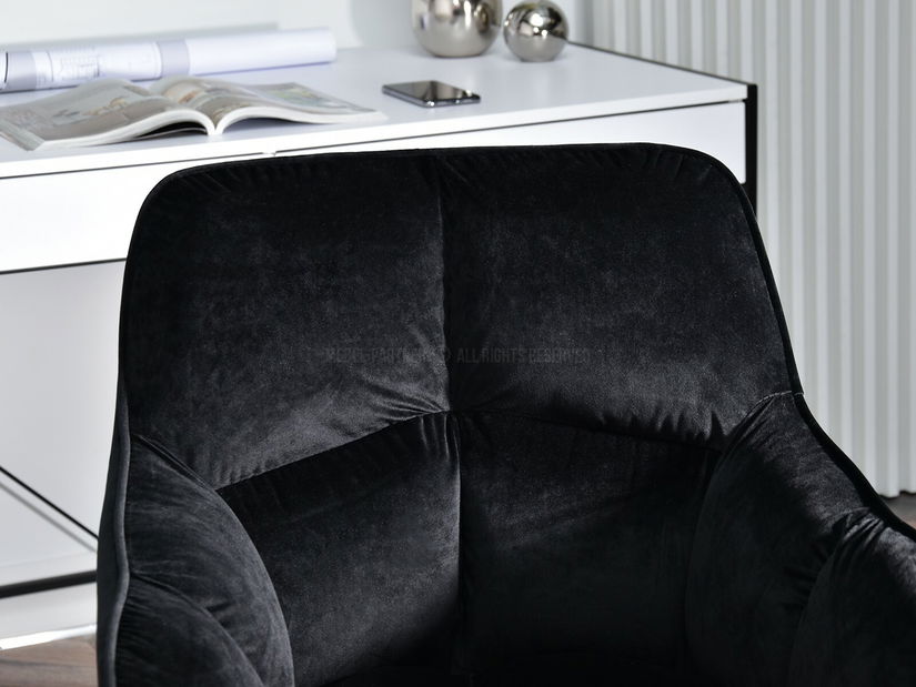 Fotel Island (fekete)