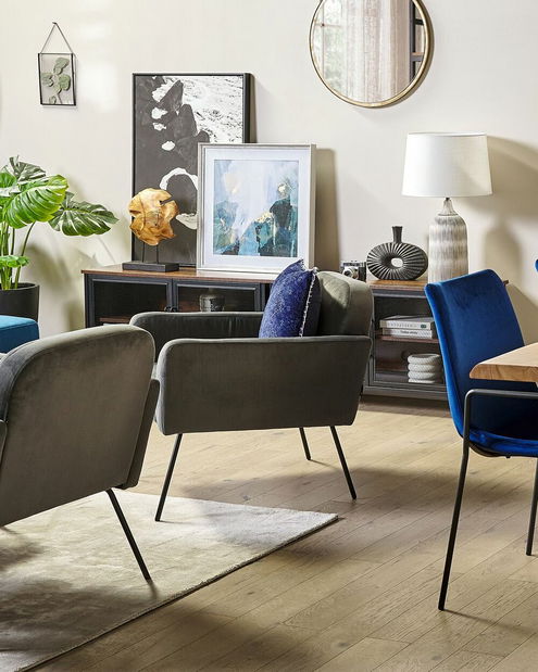 Lampă de masă Guthrie (gri)