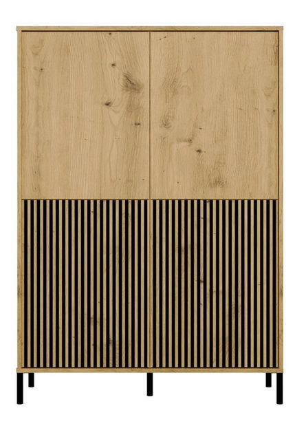 Dulap Kamarussa Slim 4 (stejar artisan)