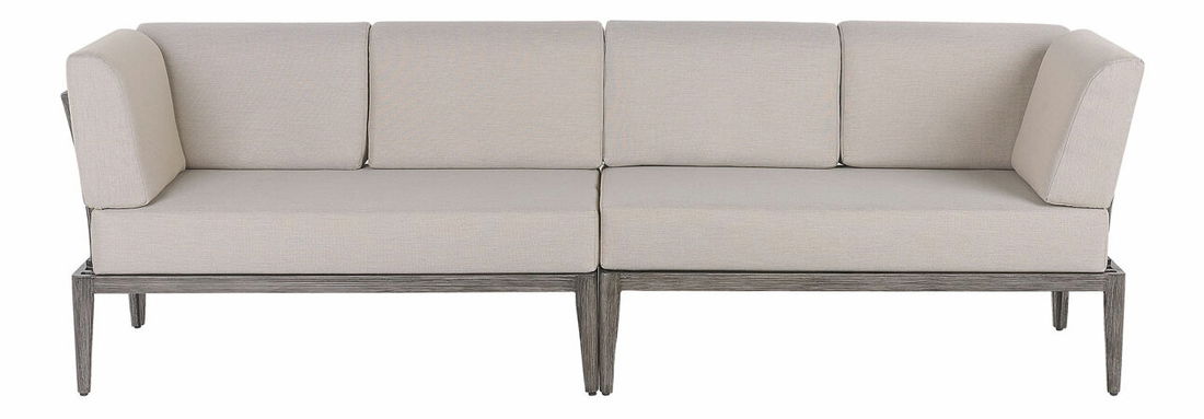 Kerti bútor garnitúra RIN (polirattan) (bézs) (6 személy számára)