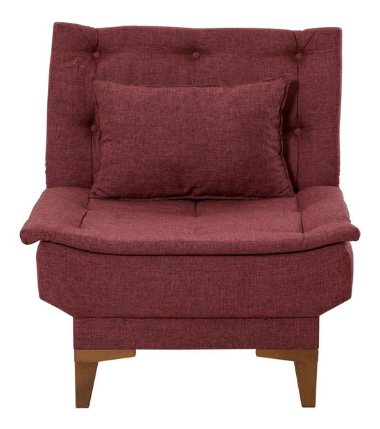 Fotel Santic K (sötétpiros)