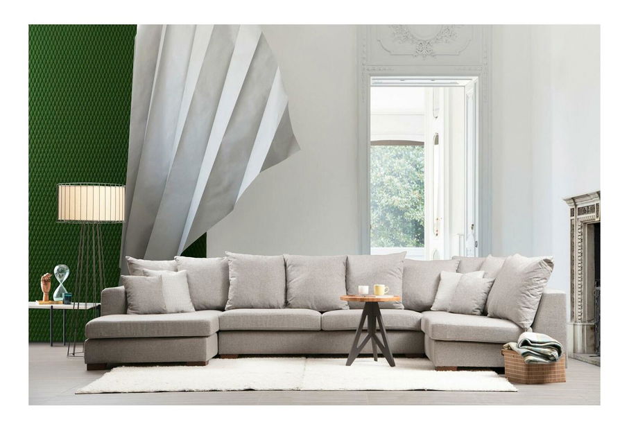 Colțar în formă de U Calaredo (bej)