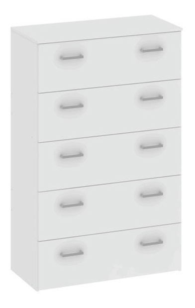 Komoda Variar 5 (biela)