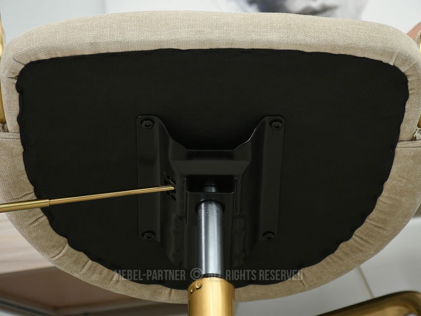 Scaun Carma B (crem + auriu)