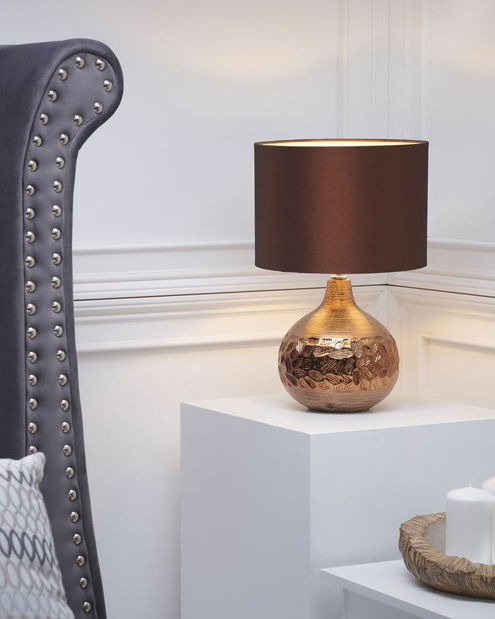 Stolná lampa Yakuna (hnedá)