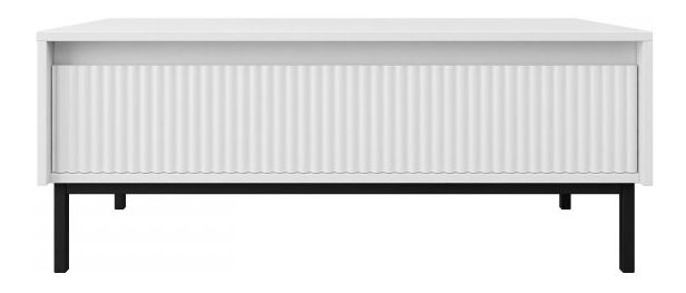 Măsuță de cafea Somkera 1SZ (Alb + Negru) 