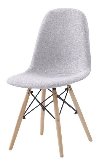 Jedálenská stolička Darela (svetlosivá)