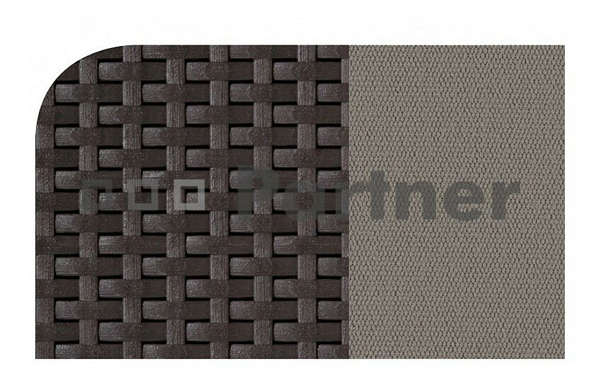 Záhradný nábytok Corfu Lounge Max hnedá (Umelý ratan) *vankúšiky chrbta ZADARMO