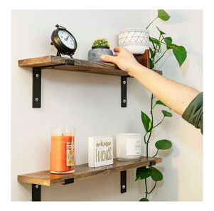 Polc szett (2 db.) Dupone 14 (dió) 