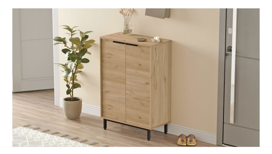 Cipősszekrény Abbygail 1 (tölgy) 