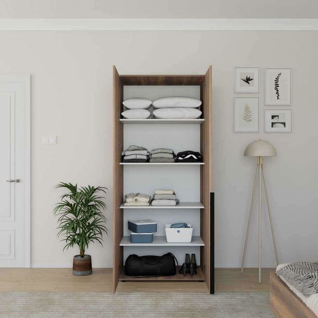 Ormar s policama Gordorella 2 (orah)