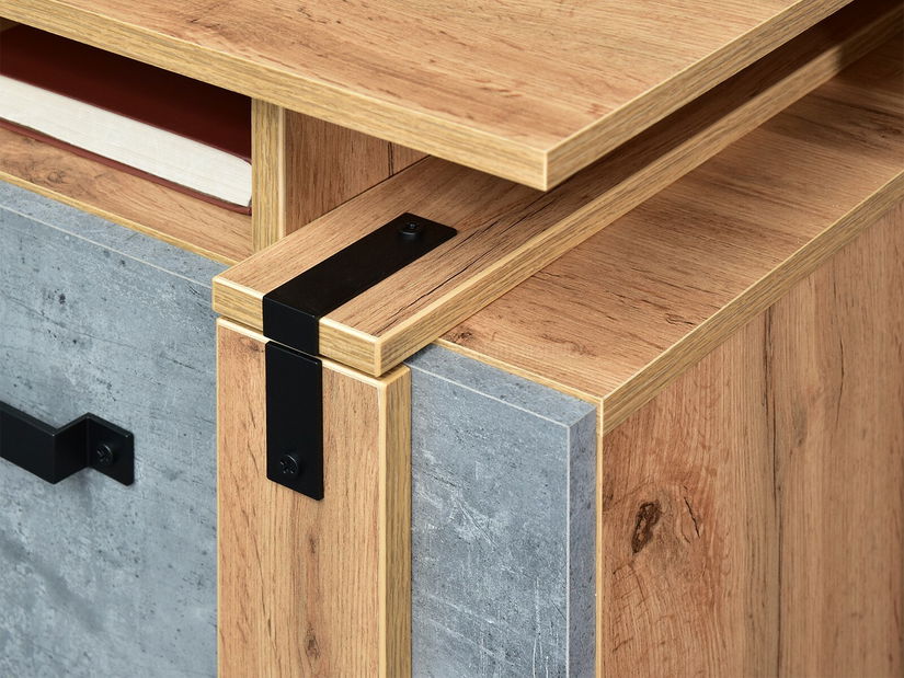 Mobilier living Subrayado 03 (stejar + negru)