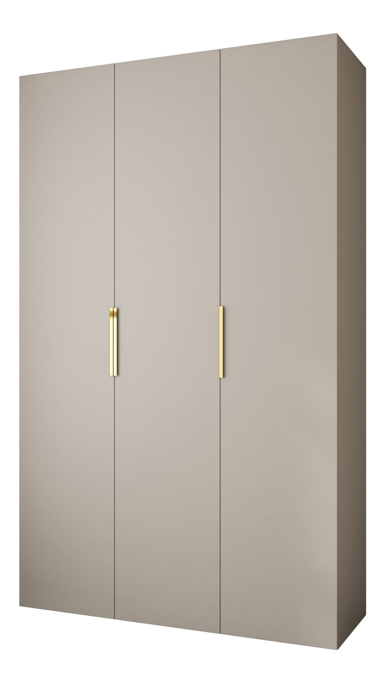 Ruhásszekrény 150 cm Carmela 40-4 (kasmír + arany)