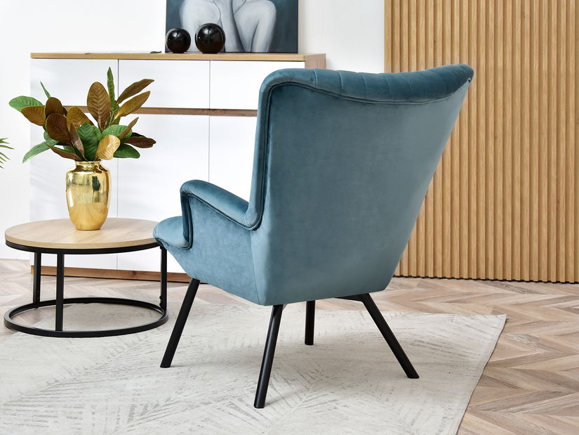 Relaxačné kreslo Lanzaris (čierna)