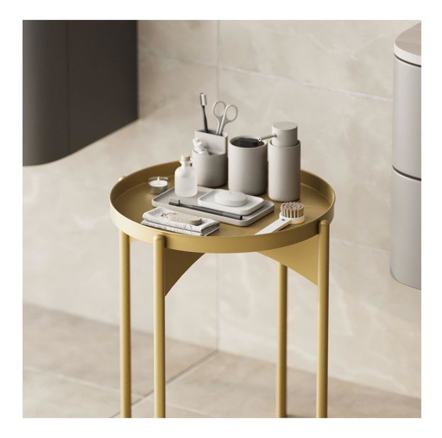 Konferenčný stolík Museli 5 (zlatá) 