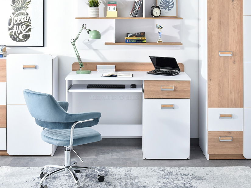 Mobilier cameră studenți Clerigo 01 (alb)