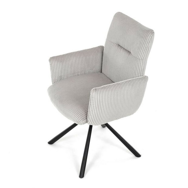 Jedálenská stolička Daston (krémová)