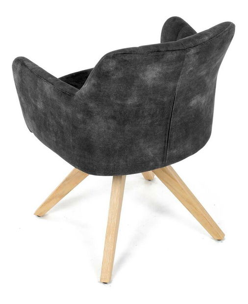 Jedálenská stolička Hegel (čierna)