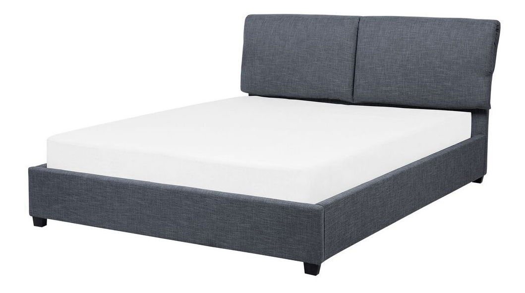 Pat cu saltea cu apă 160 cm Blas (gri) (cu somieră și saltea)