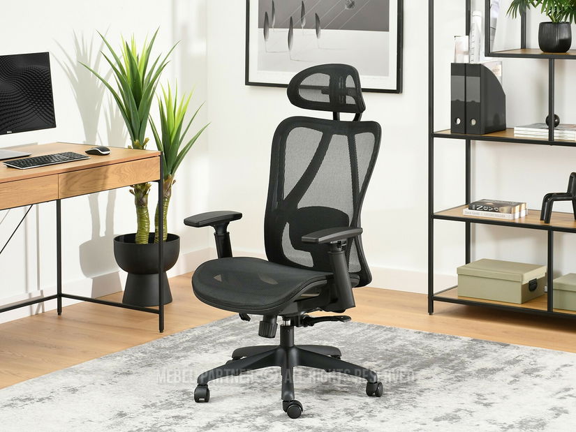 Irodai fotel Derenis (fekete)