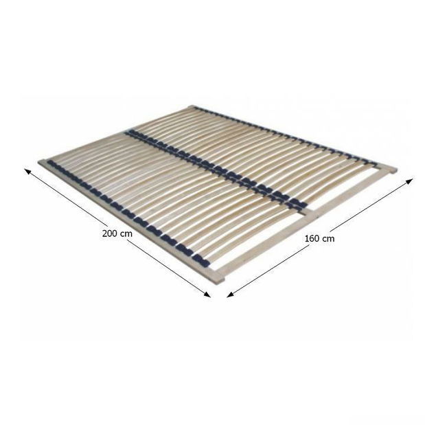 Somieră lamelară 200x160 cm Twopack