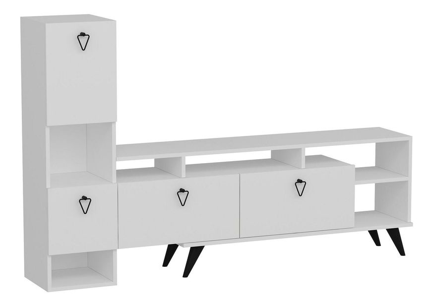TV asztal/szekrény Asir Emie (fehér)