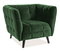 Fotelja Carmine (zelena)
