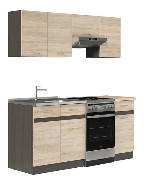 Kuhinja Junona line 170 cm (wenge + hrast sonoma) *rasprodaja