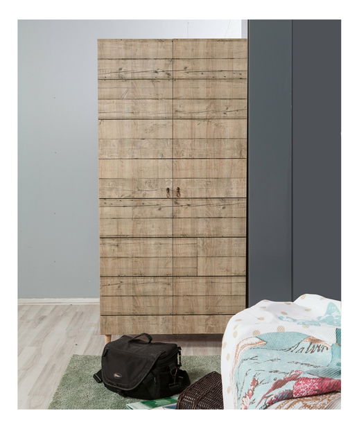 Dulap de haine Sirius 728 (Stejar sonoma)