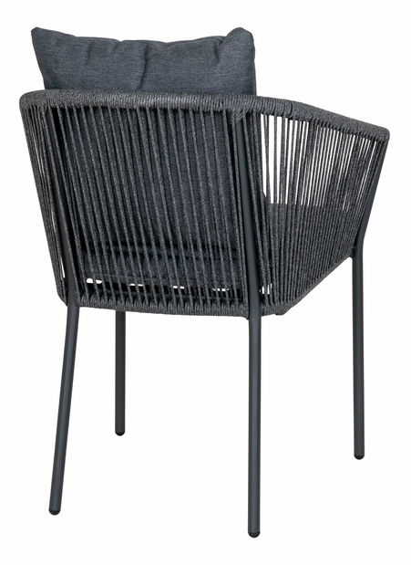 Záhradná stolička Seravina (tmavosivá)