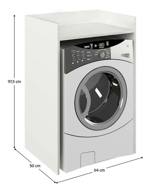 Ormarić za perilicu rublja Vato (bijela)