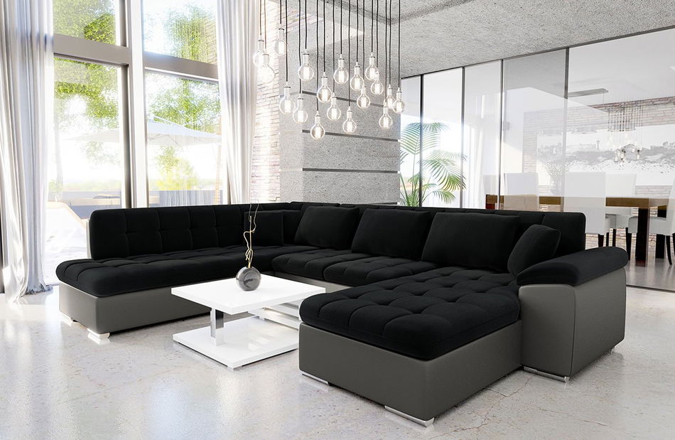 Colțar Talia (D) (ekoskóra Soft 029 + Kronos 07)