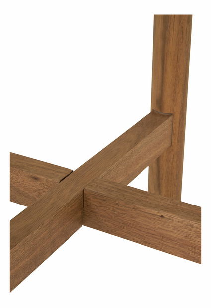 Príručný stolík Taleria 11 (prírodná + biela)