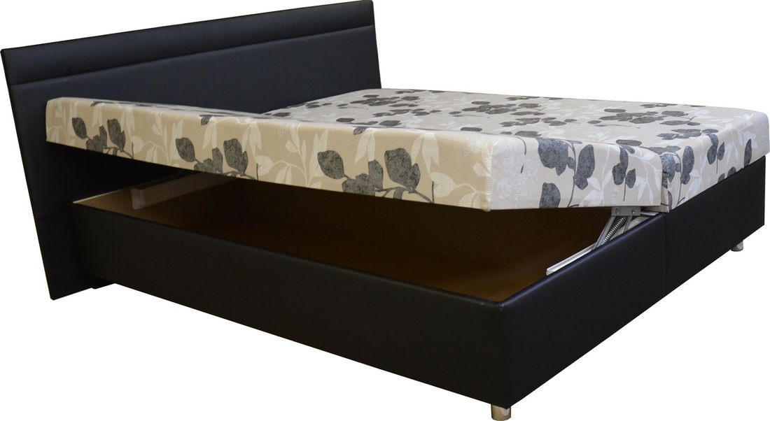 Franciaágy 160 cm Denima (rugós matraccal)