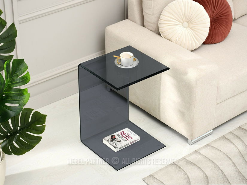 Stolić za kavu Preferimos (dimljeno staklo)