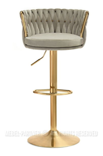 Scaun Adel (bej + auriu)