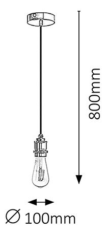 Aplică de perete Fixy 1411 (negru)