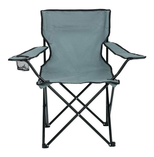 Kempingová stolička Antler (sivá)