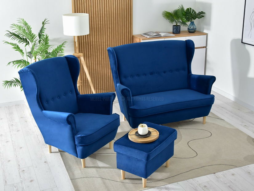 Dvosjed Muriera (tamnoplava + bukva)