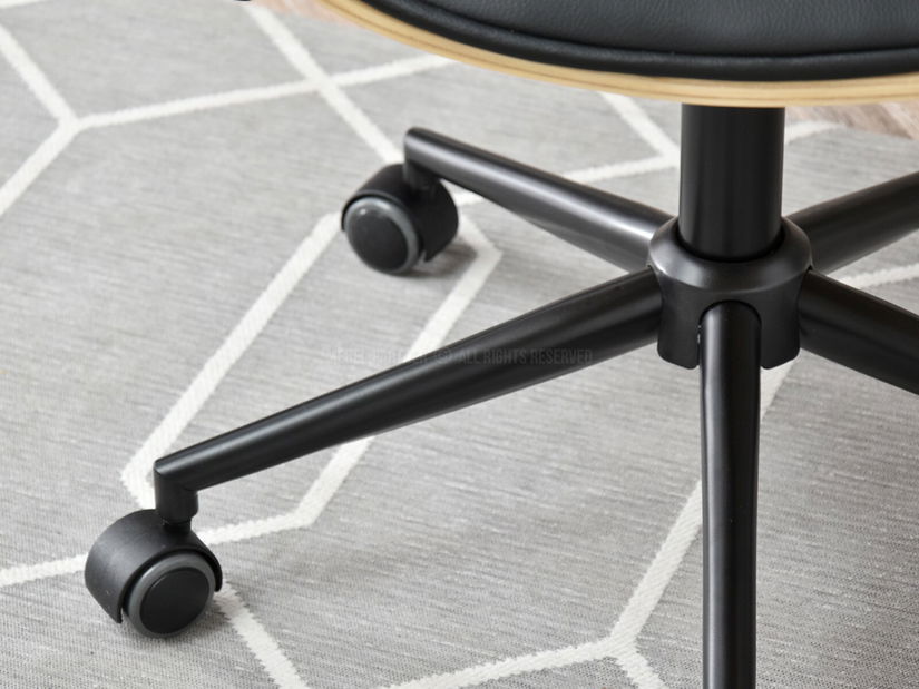 Fotelja Bloom (bukva + krom)