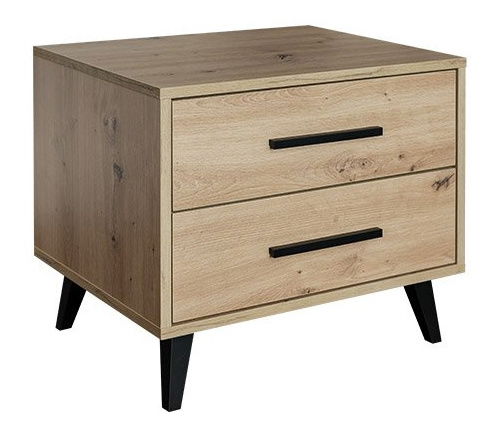 Noćni stolić Keiko (hrast artisan)