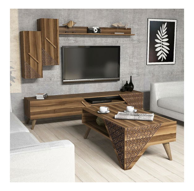 Zostava nábytku do obývacej izby Berny (orech)