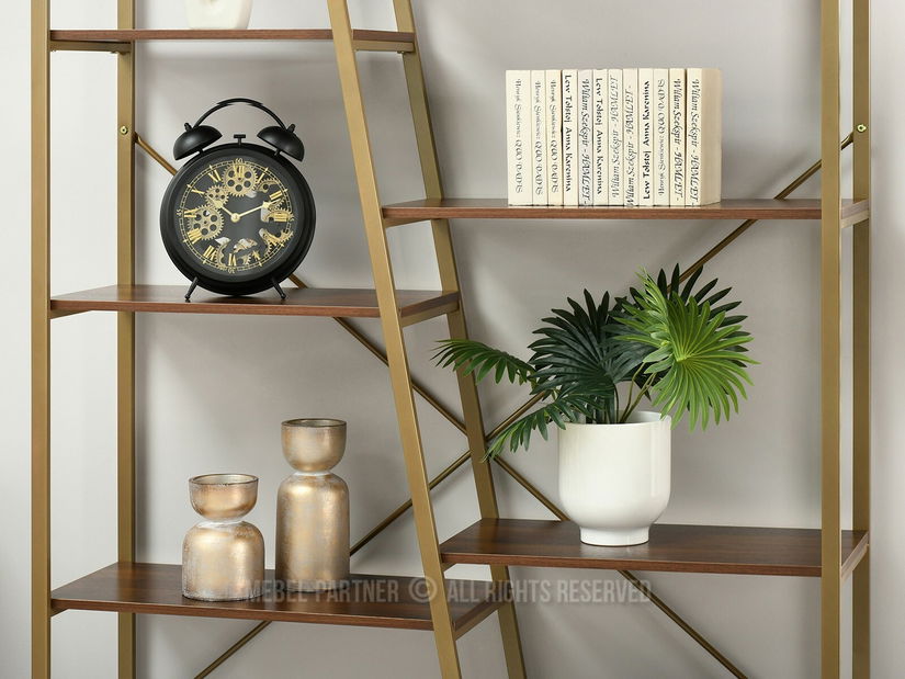 Regál Gecon Reg (orech + zlatá)